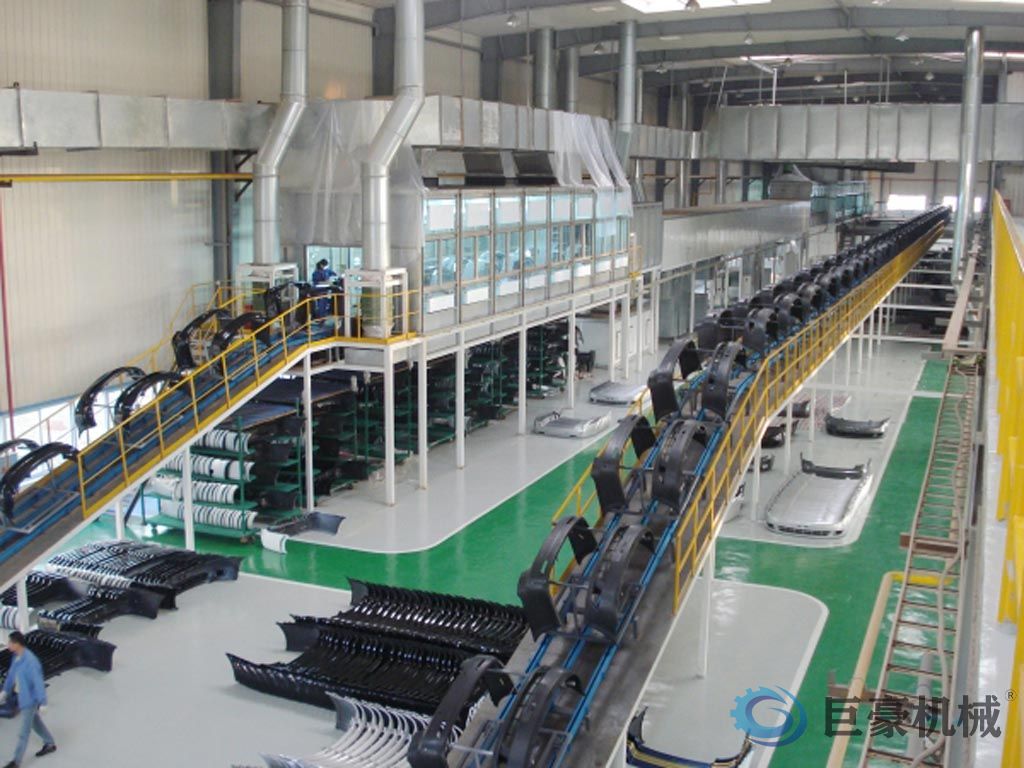 汽车外饰涂装生产线 汽车外壳喷涂无尘喷漆线(图4) 汽车外饰涂装生产线 汽车外壳喷涂无尘喷漆线(图4)