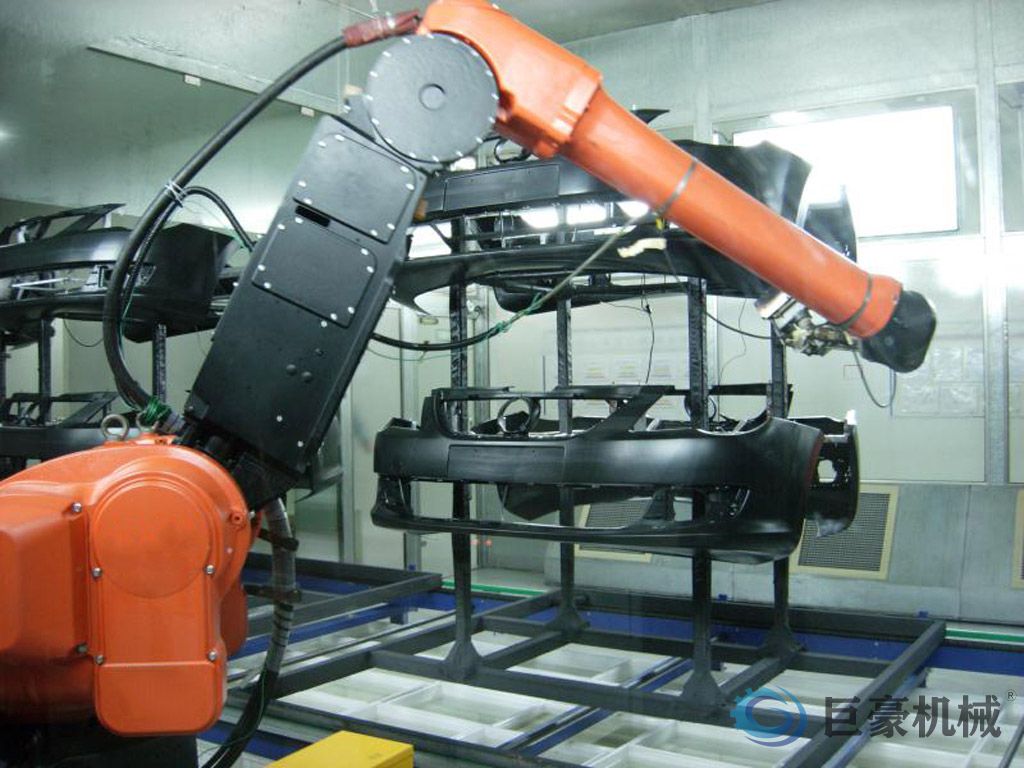 汽车保险杠喷涂生产线工艺流程(图2) 汽车保险杠喷涂生产线工艺流程(图2)